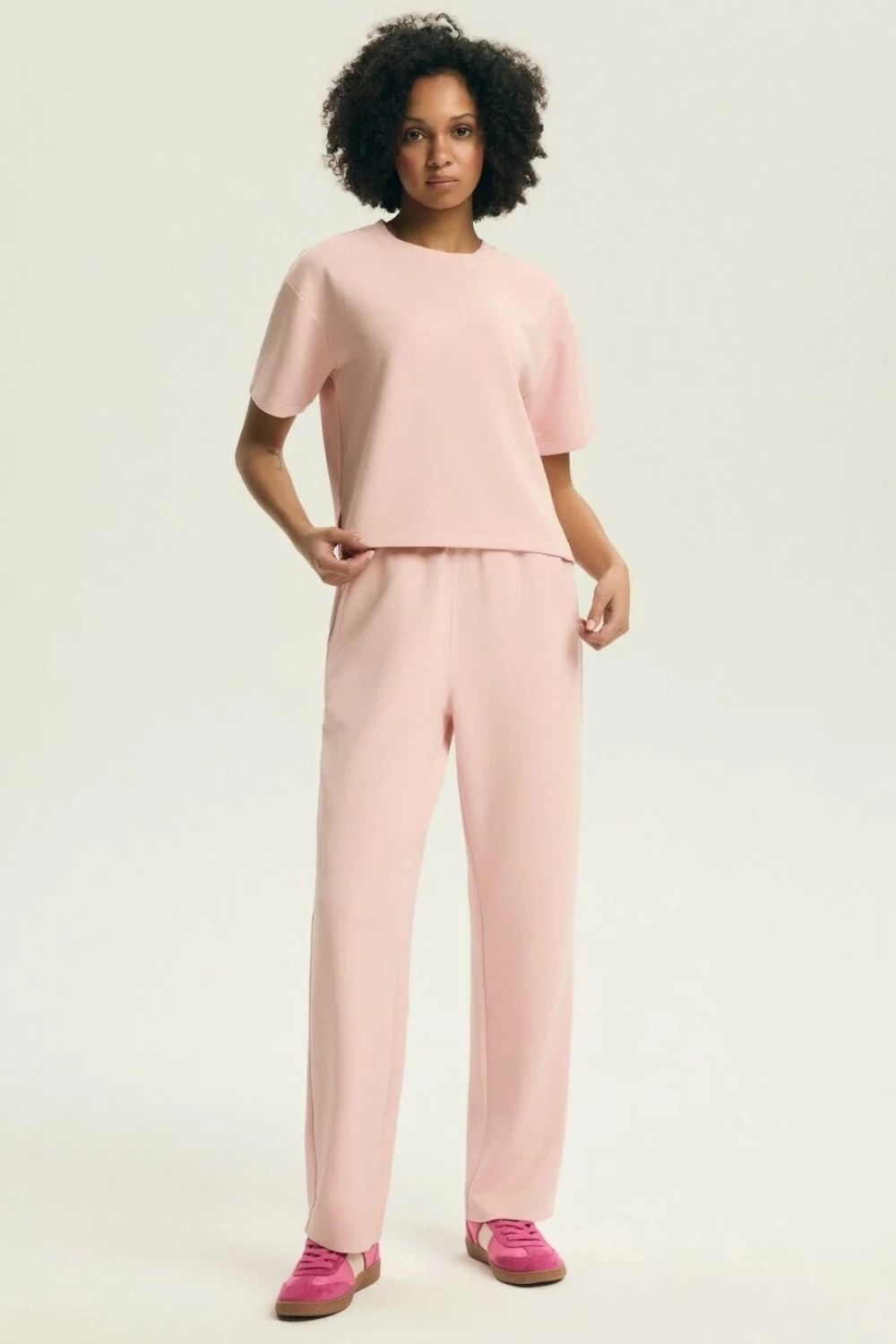 Piżama Damska Model Elicia 45312 Powder Pink - Henderson