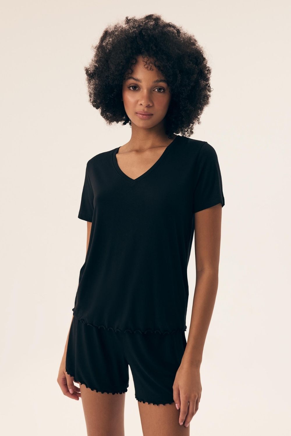 Piżama Damska Model Noves 43022 Black - Henderson