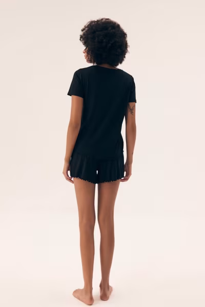 Piżama Damska Model Noves 43022 Black - Henderson — zdjęcie 3