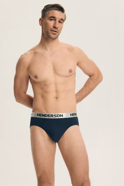 Komplet Slipy Model Bow 45320 2pack Navy/Blue - Henderson — zdjęcie 3