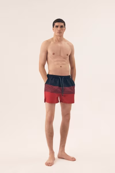 Kąpielówki Model Rival 42609-33X Navy/Red - Henderson — zdjęcie 2