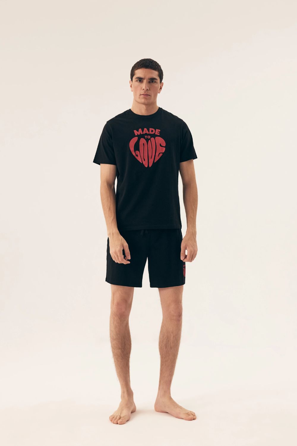 Piżama Męska Model Sierra 42777 Black - Henderson