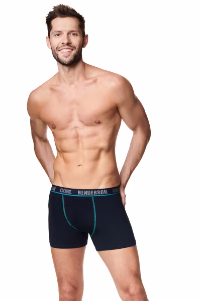 Komplet Bokserki Model Archer 39318-MLC Green/Navy - Henderson — zdjęcie 1