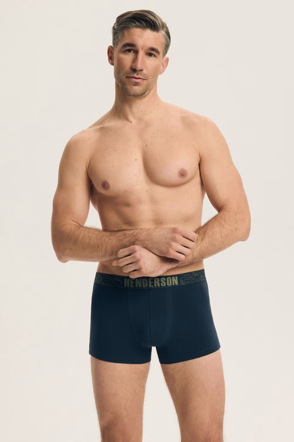 Komplet Bokserki Męskie Model Lap 43385 2pack Navy/Green - Henderson
