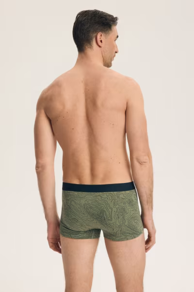 Komplet Bokserki Męskie Model Lap 43385 2pack Navy/Green - Henderson — zdjęcie 3