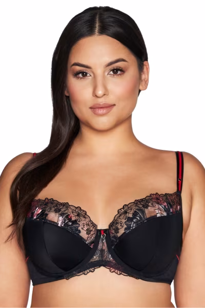 Biustonosz Soft Biustonosz Semi-Soft Model 2121 Black - Ava — zdjęcie 1