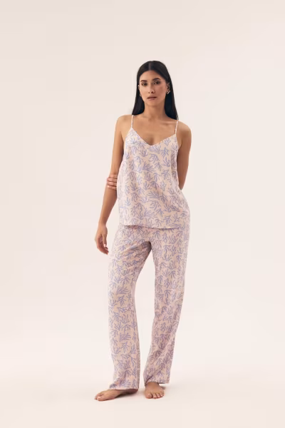 Piżama Damska Model Nadar 42665-50X Pink/Blue - Henderson — zdjęcie 1