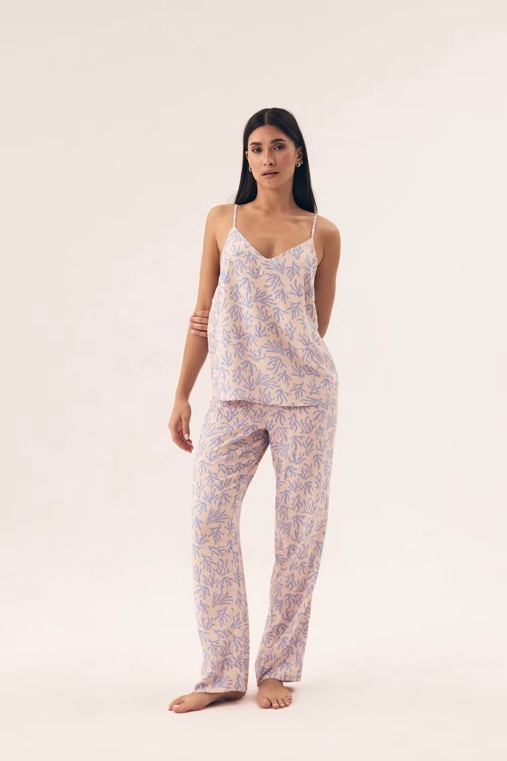 Piżama Damska Model Nadar 42665-50X Pink/Blue - Henderson