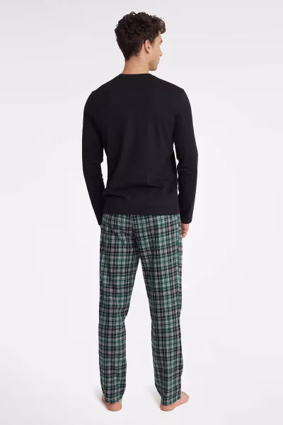 Piżama Męska Model Usher 40946-99X Black - Henderson — zdjęcie 2