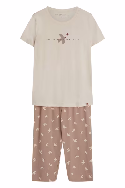 Piżama Damska Model Eluna 44462 Light Beige - Henderson — zdjęcie 2