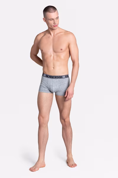 Komplet Bokserki Model Lynx 38833-MLC Black/Grey - Henderson — zdjęcie 2