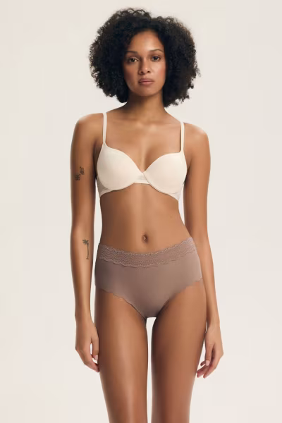 Komplet Figi Model Polly 44418 2pack Beige/Coffe - Henderson — zdjęcie 2