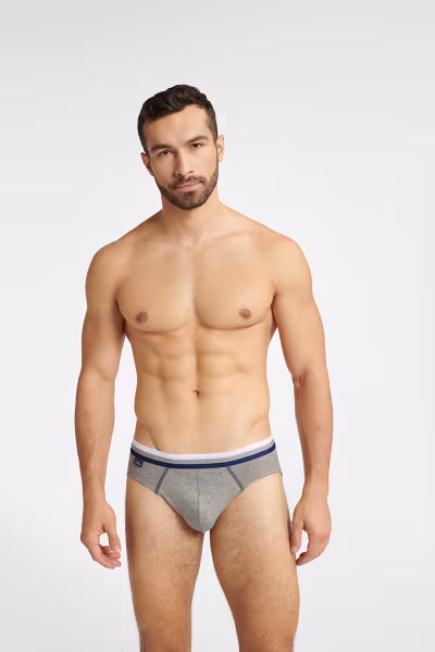 Komplet Slipy Model Frosty 2p 40826-MLC Navy/Melange - Henderson — zdjęcie 1