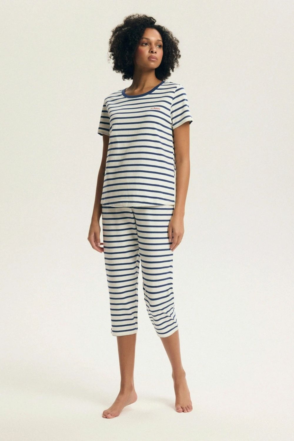 Piżama Damska Model Eulana 45316 Navy - Henderson