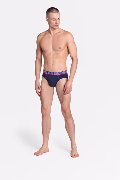 Komplet Slipy Model Luxe 39022-MLC Navy/Jagoda - Henderson — zdjęcie 1