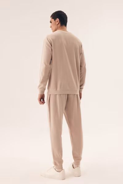 Piżama Męska Model Desert 42638-02X Beige - Henderson — zdjęcie 2