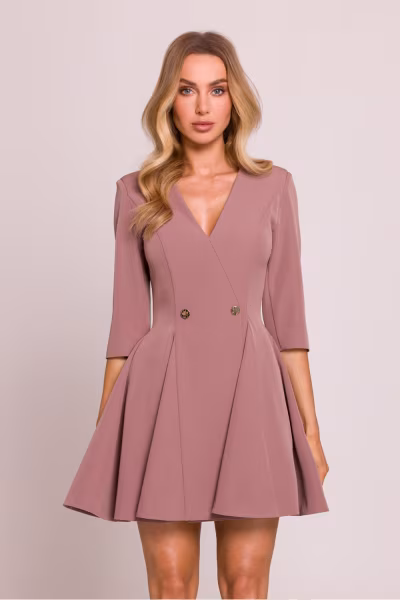 Sukienka Model MOE848 Mocca - Moe — zdjęcie 1