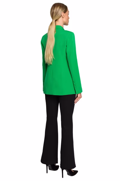 Żakiet Model MOE701 Green - Moe — zdjęcie 3