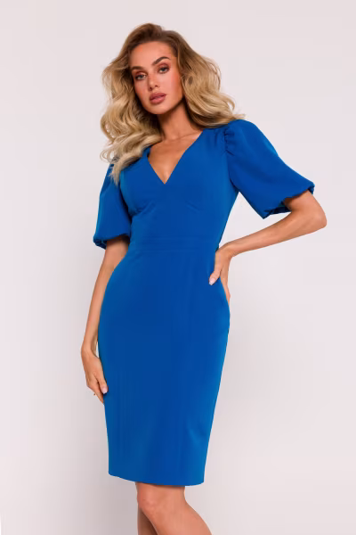 Sukienka Model MOE779 Blue - Moe — zdjęcie 1