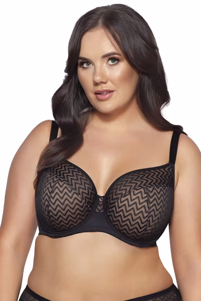 Biustonosz Soft Biustonosz Semi-Soft Model Innesa Bla 2102 Black - Ava — zdjęcie 1
