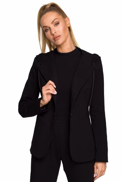 Żakiet Model MOE691 Black - Moe — zdjęcie 1
