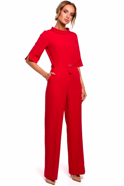 Kombinezon Damski Model MOE463 Red - Moe — zdjęcie 1