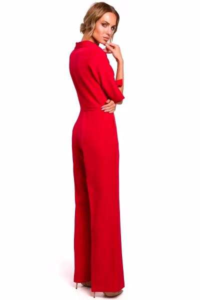 Kombinezon Damski Model MOE463 Red - Moe — zdjęcie 2