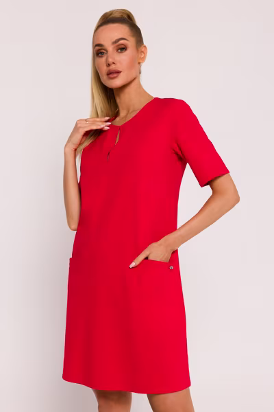 Sukienka Model MOE788 Red - Moe — zdjęcie 1