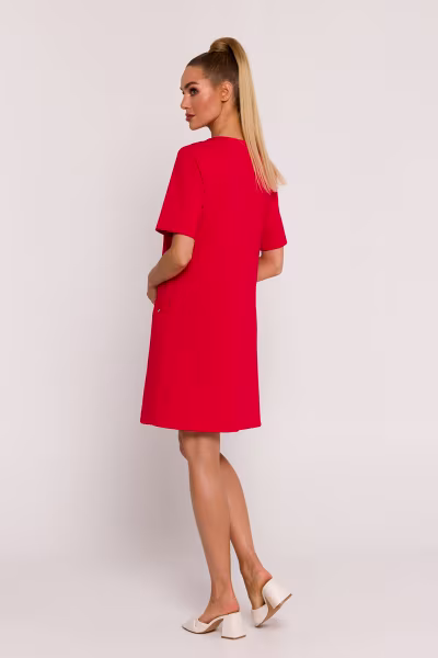 Sukienka Model MOE788 Red - Moe — zdjęcie 3