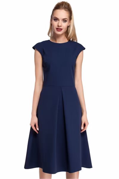 Sukienka Model MOE296 Navy - Moe — zdjęcie 1