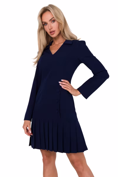 Sukienka Model MOE752 Navy - Moe — zdjęcie 1