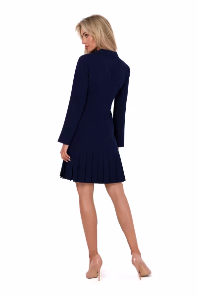 Sukienka Model MOE752 Navy - Moe — zdjęcie 3