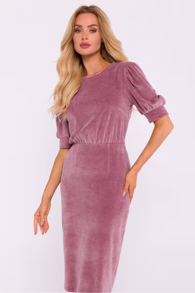 Sukienka Model MOE827 Dirty Pink - Moe — zdjęcie 1