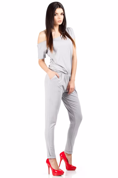 Kombinezon Model MOE065 Grey - Moe — zdjęcie 2