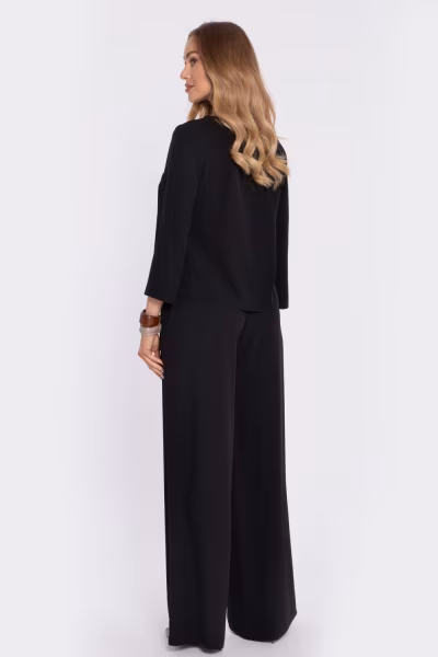 Spodnie Damskie Model MOE906 Black - Moe — zdjęcie 3