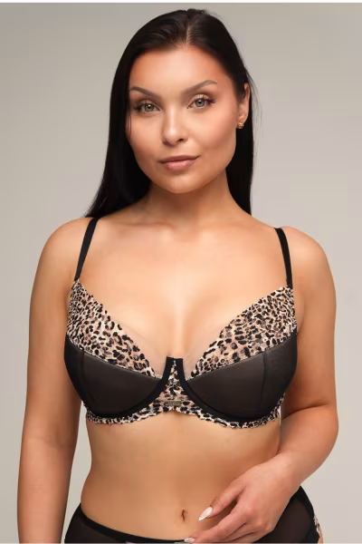 Biustonosz push up Biustonosz Push-up Model 2208 Panterka - Ava — zdjęcie 1