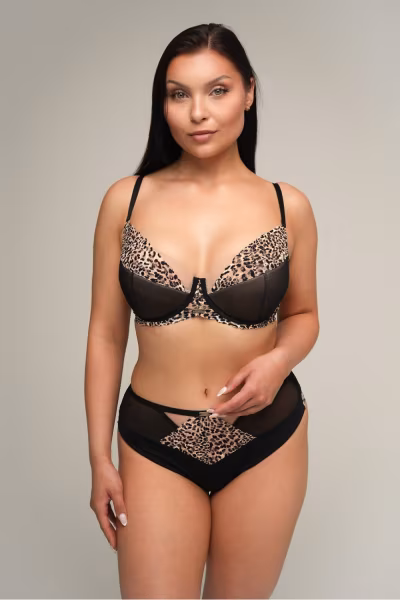 Biustonosz push up Biustonosz Push-up Model 2208 Panterka - Ava — zdjęcie 2