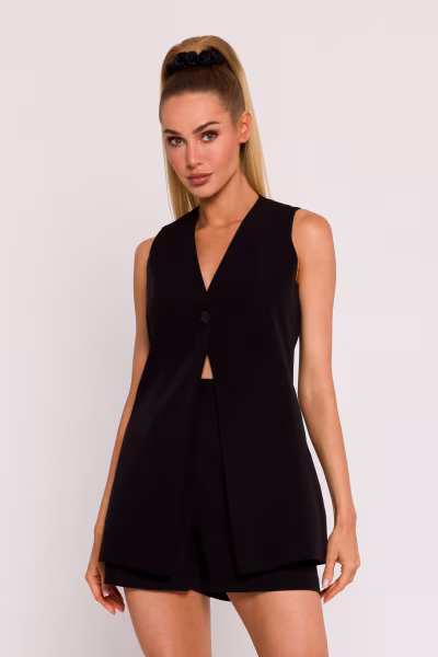 Kamizelka Model MOE776 Black - Moe — zdjęcie 1