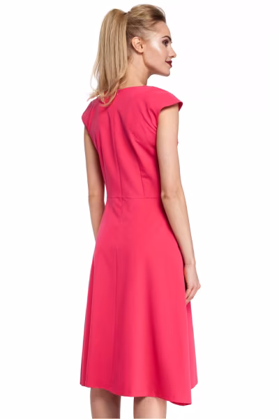 Sukienka Model MOE296 Pink - Moe — zdjęcie 3