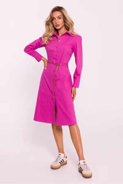 Sukienka Model MOE804 Pink - Moe — zdjęcie 1