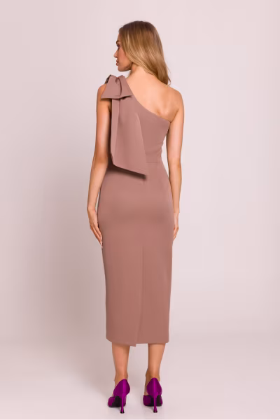 Sukienka Model MOE847 Mocca - Moe — zdjęcie 2