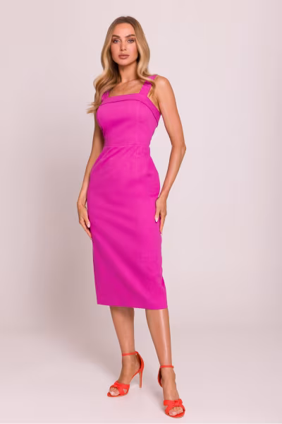 Sukienka Model MOE843 Pink - Moe — zdjęcie 2