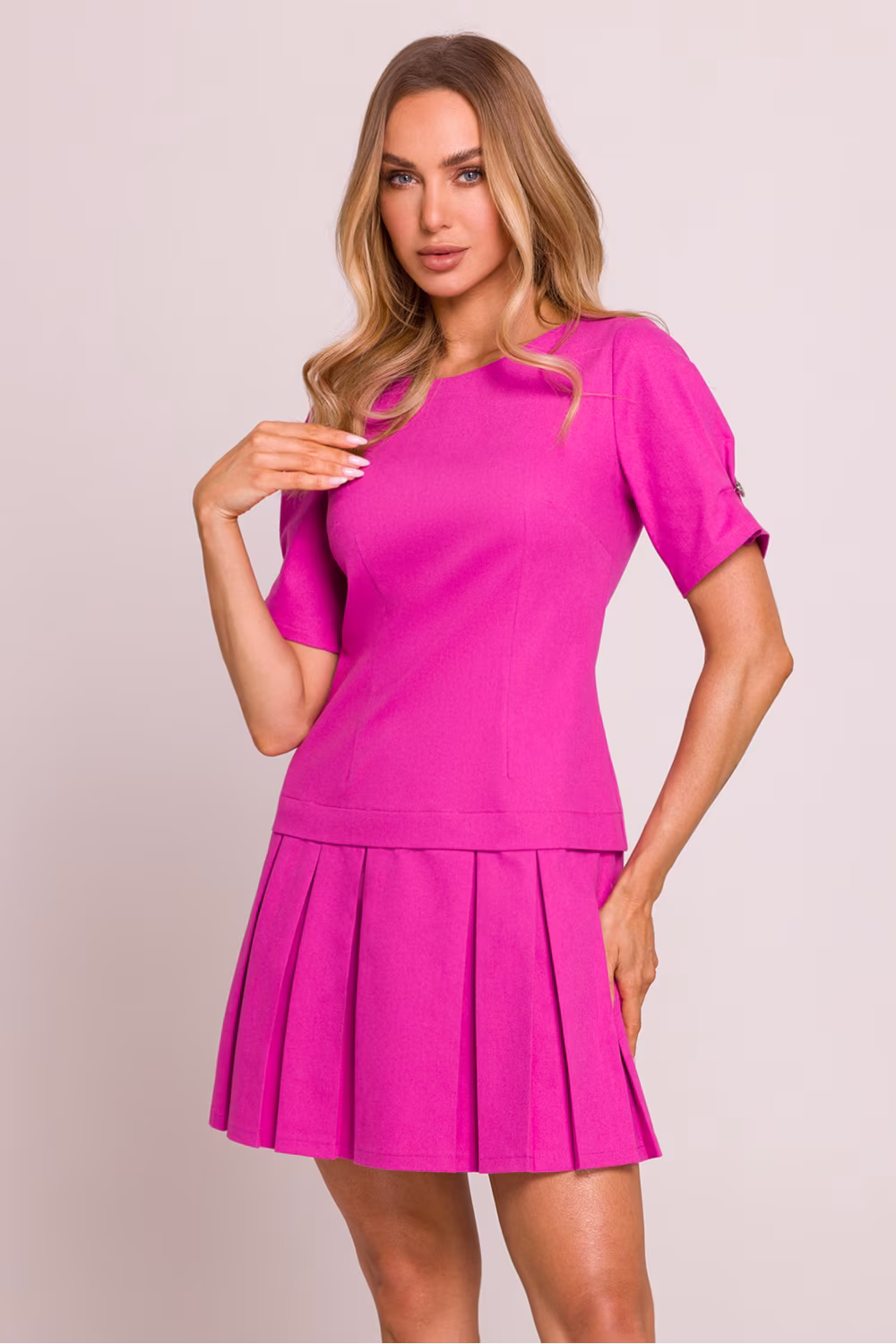 Sukienka Model MOE842 Pink - Moe