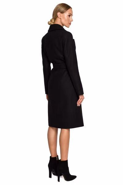 Płaszcz Model MOE708 Black - Moe — zdjęcie 3