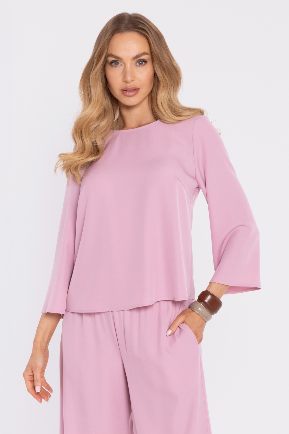 Bluzka Model MOE905 Powder Pink - Moe