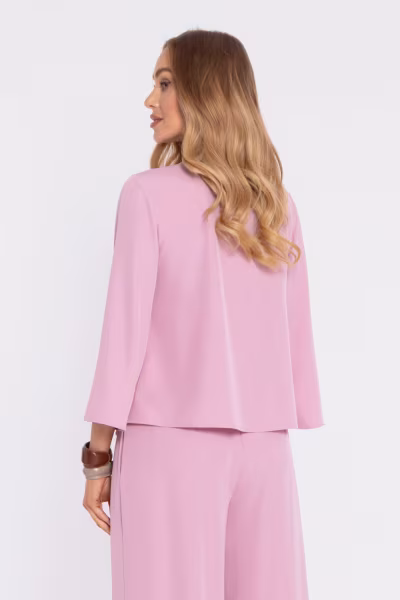 Bluzka Model MOE905 Powder Pink - Moe — zdjęcie 3