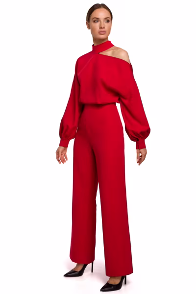 Kombinezon Damski Model MOE528 Red - Moe — zdjęcie 1