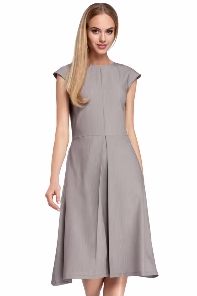Sukienka Model MOE296 Grey - Moe — zdjęcie 1