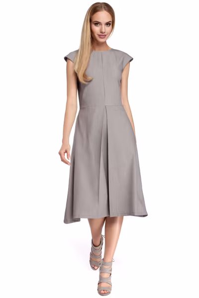 Sukienka Model MOE296 Grey - Moe — zdjęcie 2