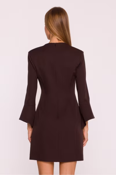 Sukienka Model MOE876 Brown - Moe — zdjęcie 3